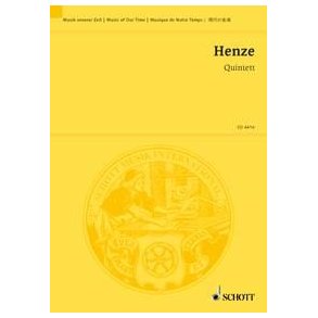 Quintet : for flute, oboe, clarinet, horn and bassoon