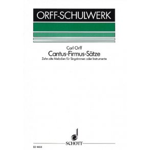 Cantus-firmus-Satze : 10 alte Melodien