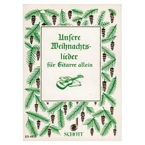Unsere Weihnachtslieder : 43 Weihnachtslieder leicht gesetzt