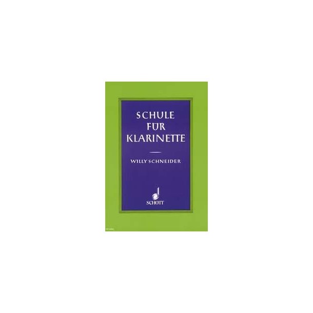 Schule Fur Clarinet