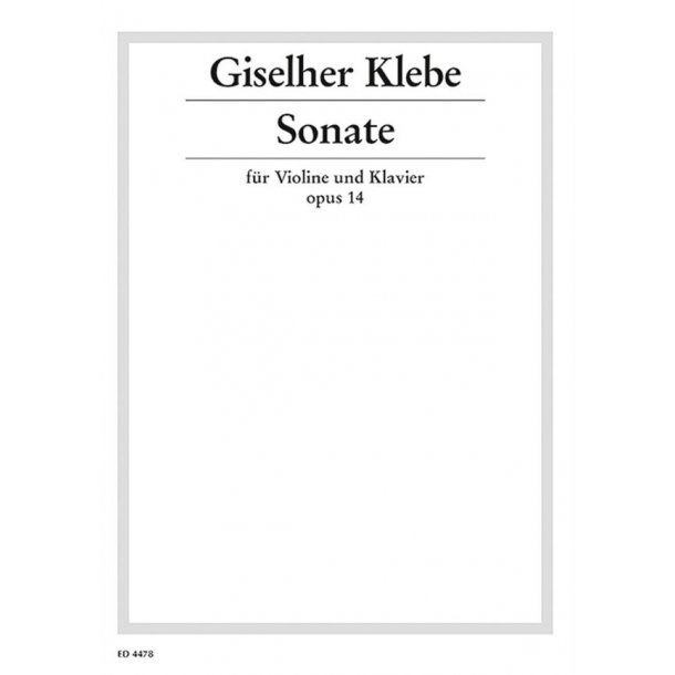 Sonata op. 14