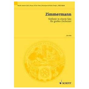Sinfonie in einem Satz : (2. Fassung)