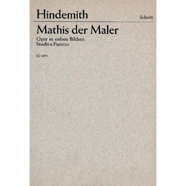 Mathis der Maler : Oper in 7 Bildern