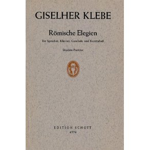 Römische Elegien op. 15
