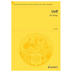 Kluge (Die) Partituur