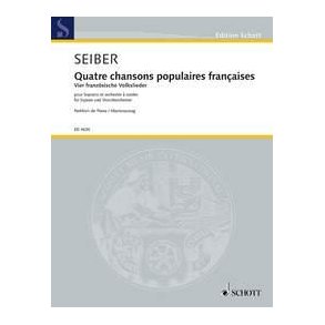 Quatre chansons populaires françaises
