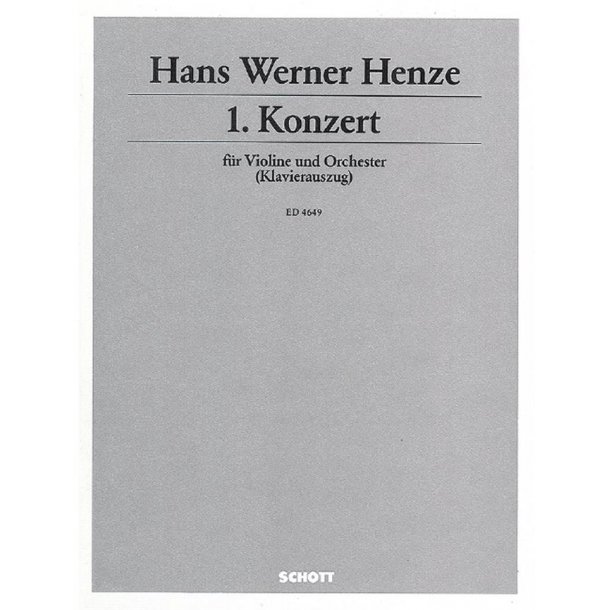 1. Konzert : piano reduction with solo part
