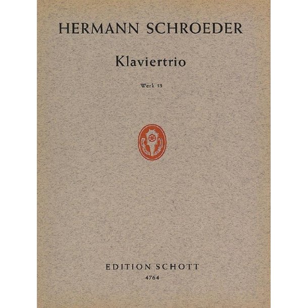 Piano Trio op. 33