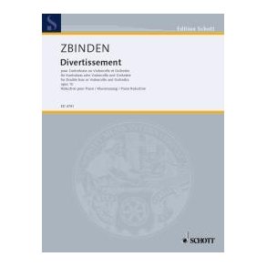 Divertissement op. 10 : piano reduction with solo part
