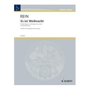 Es ist Weihnacht : Cantanta