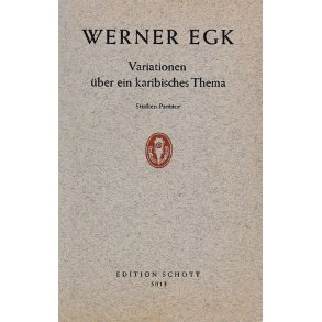 Variationen uber ein karibisches Thema