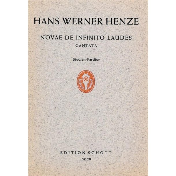 Novae de infinito laudes : Cantata