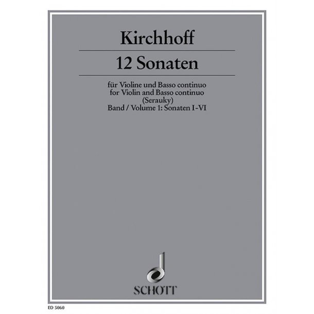 Twelve Sonatas Band 1