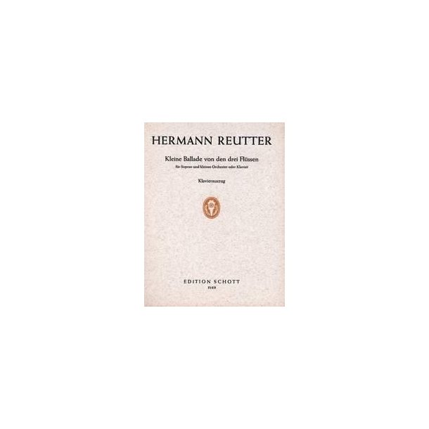 Kleine Ballade von den drei Flussen