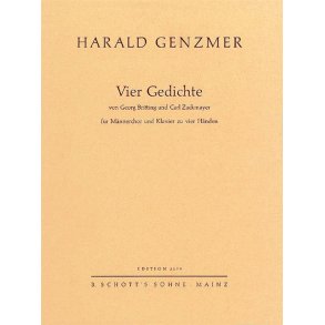 Vier Gedichte GeWV 61