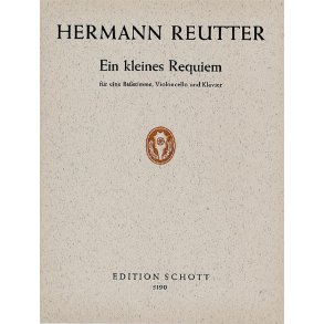 Ein kleines Requiem : auf Verse von Federico García Lorca