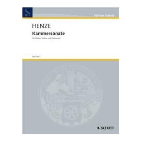 Chamber sonata : for piano, violin and cello