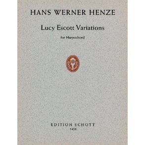 Lucy Escott Variations : for harpsichord