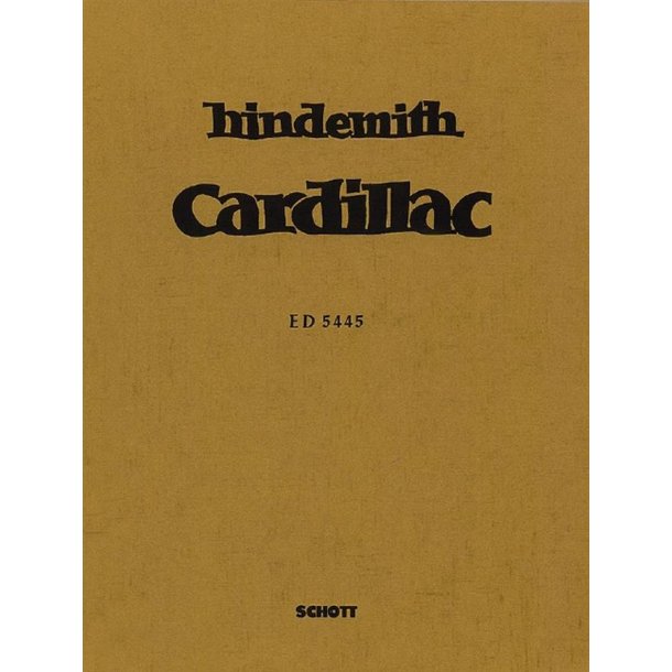 Cardillac : Oper in 4 Akten (Neufassung)