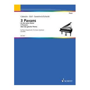 Three Pavanes from the same theme