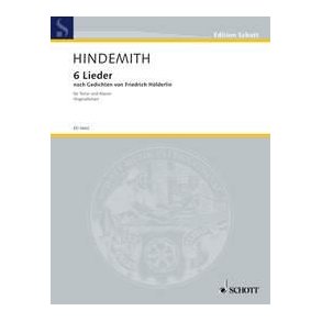 6 Lieder : nach Gedichten von Friedrich Holderlin