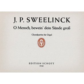 O Mensch bewein' dein Sunde groß : Choralpartita