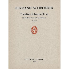 Piano Trio No. 2 op. 40