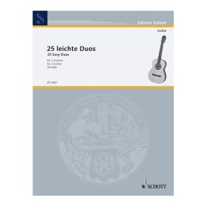 25 Leichte Gitarrenduos