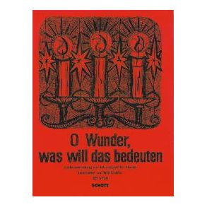 O Wunder, was will das bedeuten : Liedersammlung zur Adventszeit