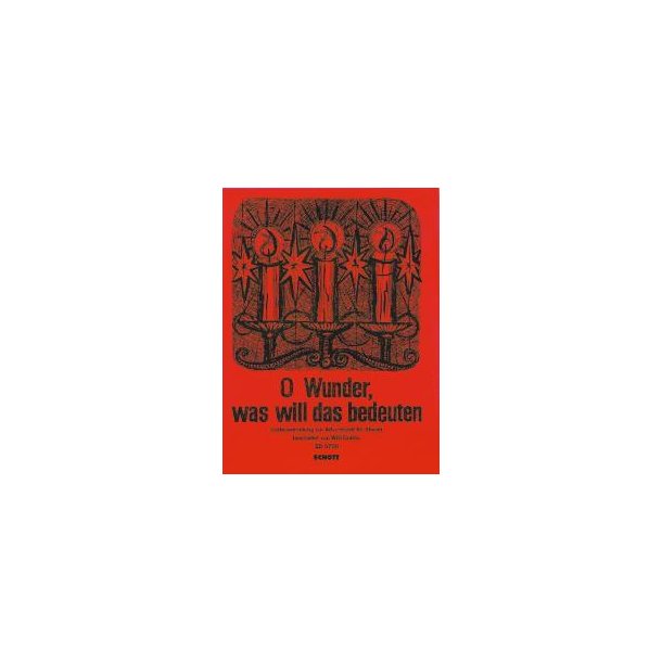 O Wunder, was will das bedeuten : Liedersammlung zur Adventszeit