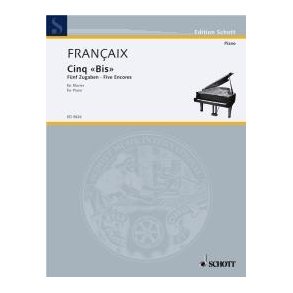 Cinq Bis - Five Encores : for piano