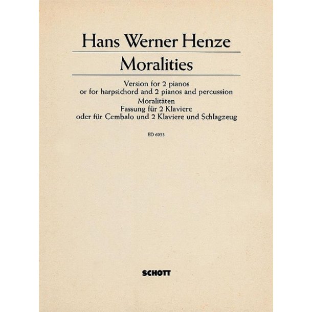 Moralities : 3 morality plays after Aesop's fables