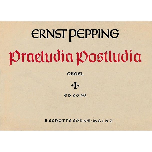 Preludia Postludia 1