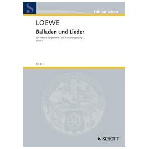 Balladen Und Lieder 1