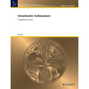 Ukrainische Volksweisen : 17 Volkslieder der Ukraine