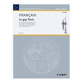 Le gay Paris : for trumpet and wind instruments