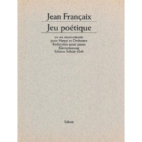 Jeu poétique en six mouvements : for harp and orchestra