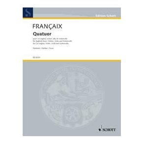 Quartet : for English horn, violin, viola and violoncello