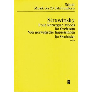 Four Norwegian Moods : for orchestra