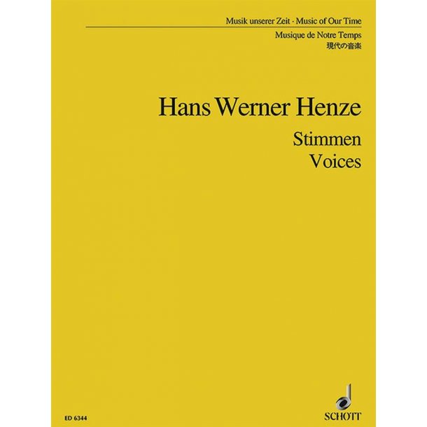 Voices - Stimmen : Eine Sammlung von Liedern