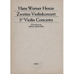 2. Violinkonzert : for solo violin, tape, bass baritone and 33 instrumentalists