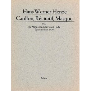 Carillon, Récitatif, Masque : Trio für Mandoline, Gitarre und Harfe
