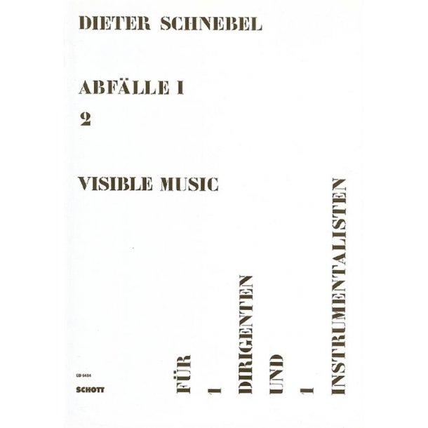 visible music I : (Abfalle I2)