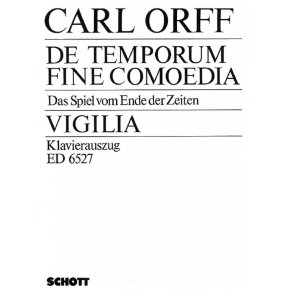 De temporum fine comoedia : Das Spiel vom Ende der Zeiten