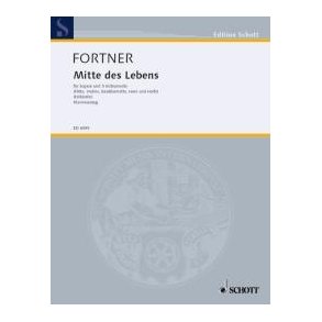 Mitte des Lebens : Kantate nach Worten des späten Hölderlin