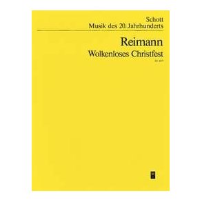 Wolkenloses Christfest : Requiem nach Gedichten von Otfried Buthe