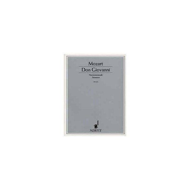 Don Giovanni KV 527 : Harmoniemusik