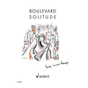 Boulevard Solitude : Lyric Drama in 7 Tableaux