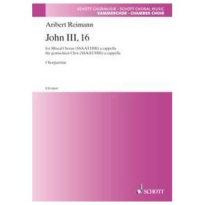 John III, 16 : Also hat Gott die Welt geliebt