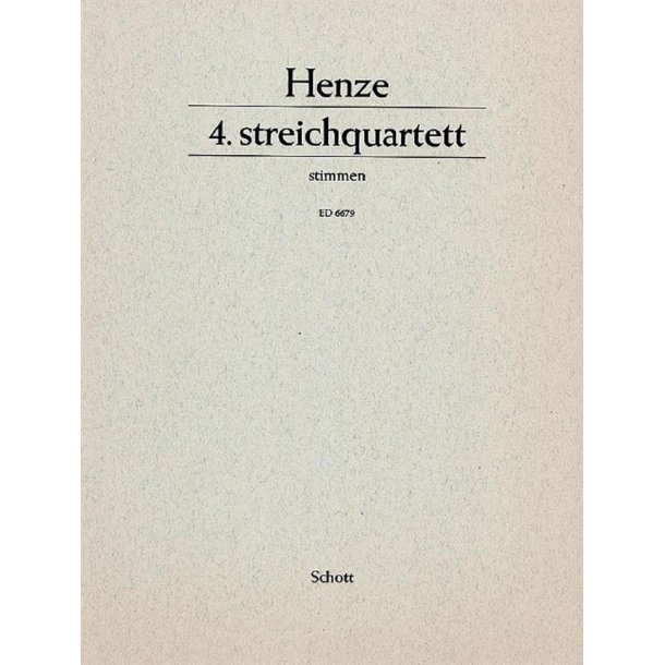 4. String Quartet